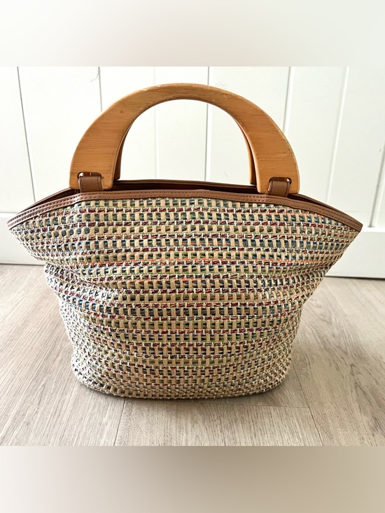 Fossil Handbags - Fossil Vintage Multi Weave Tote Bag